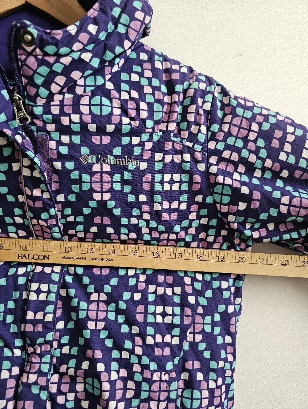 Columbia Horizon Ride Girls Large 14/16 Waterproof Insulated Ski Jacket Purple